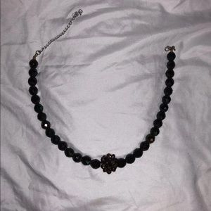 Black Shimmering Necklace